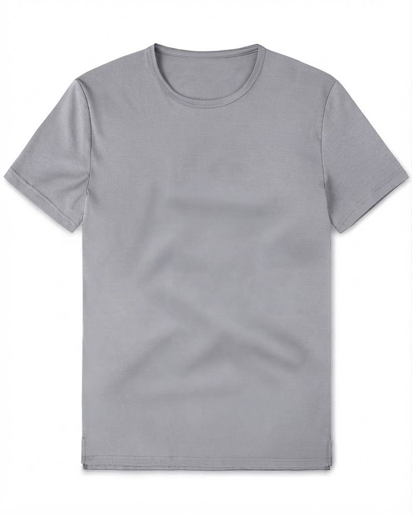 Crew Split-Hem T-shirt
