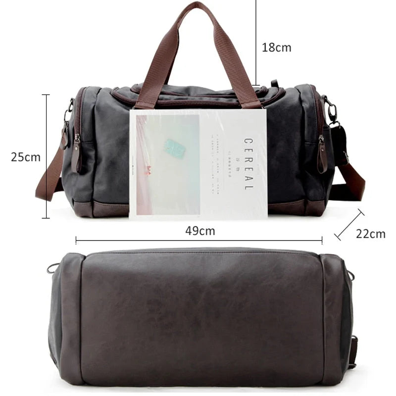 Reizen Leren Tas