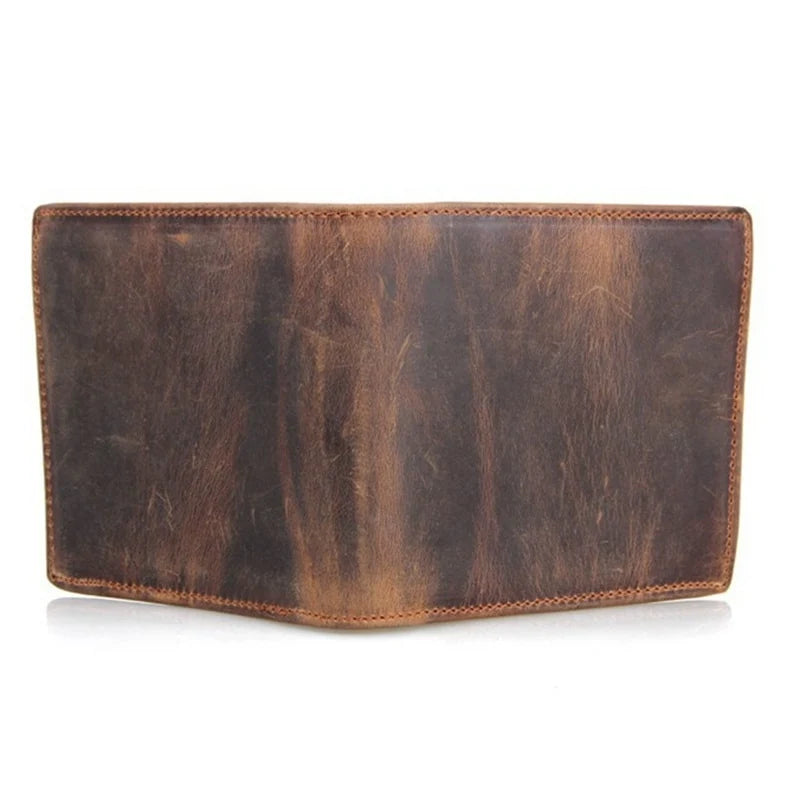 Retro Leren Portemonnee