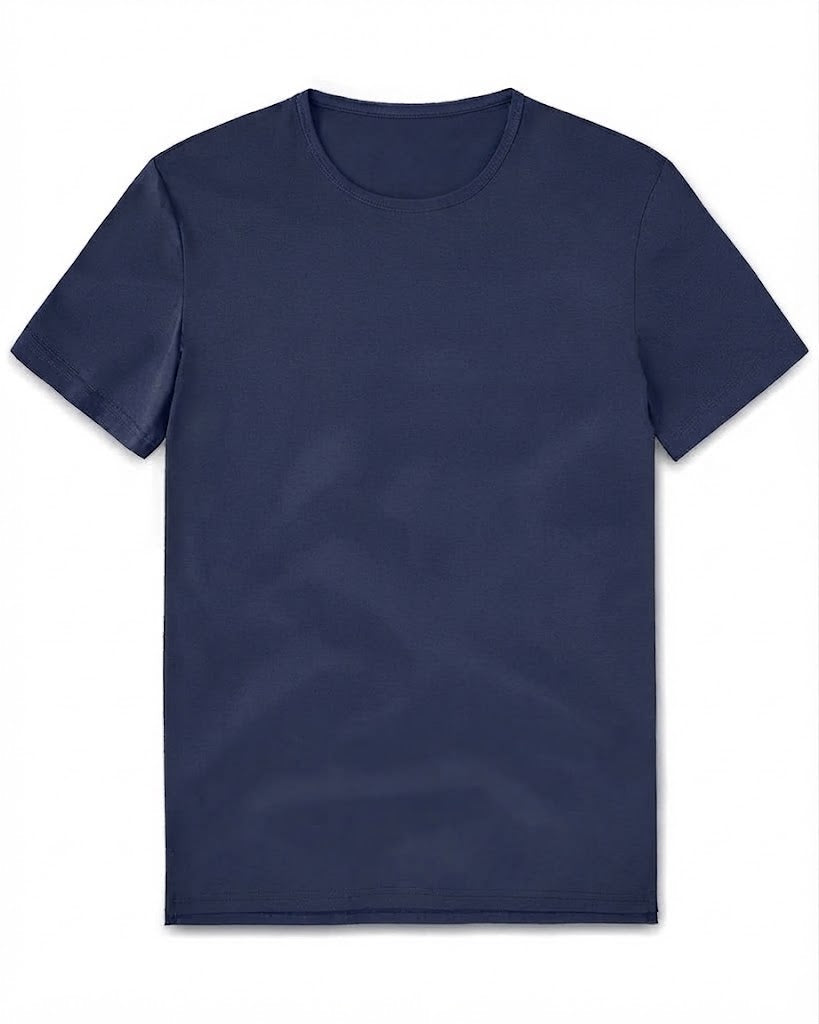 Crew Split-Hem T-shirt