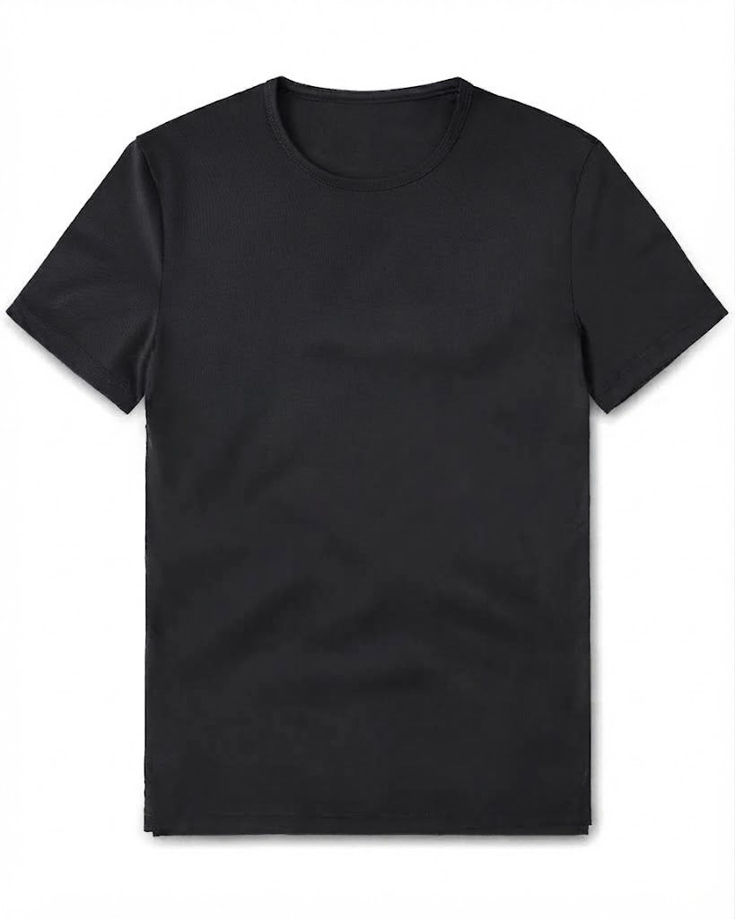 Crew Split-Hem T-shirt