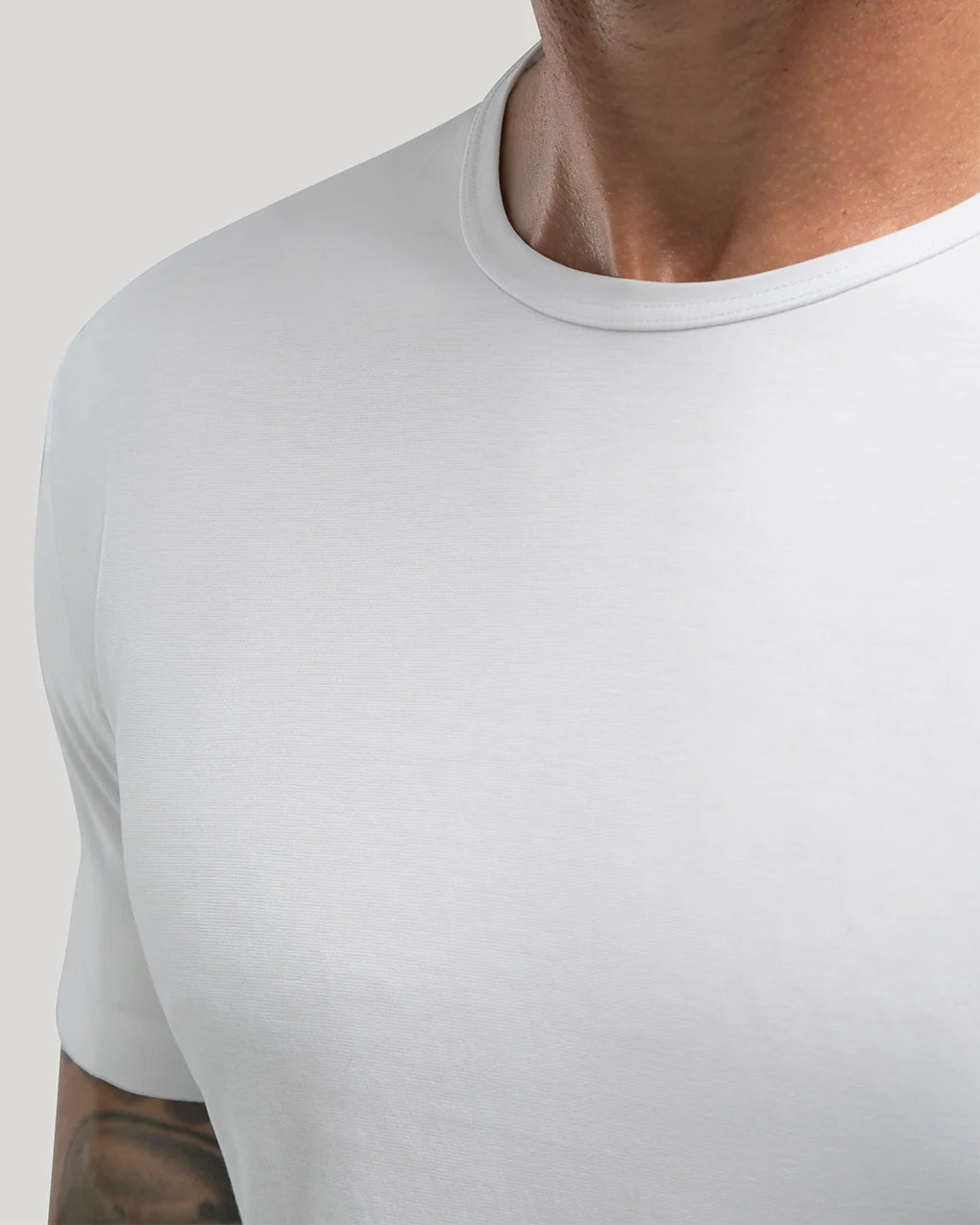 Crew Split-Hem T-shirt