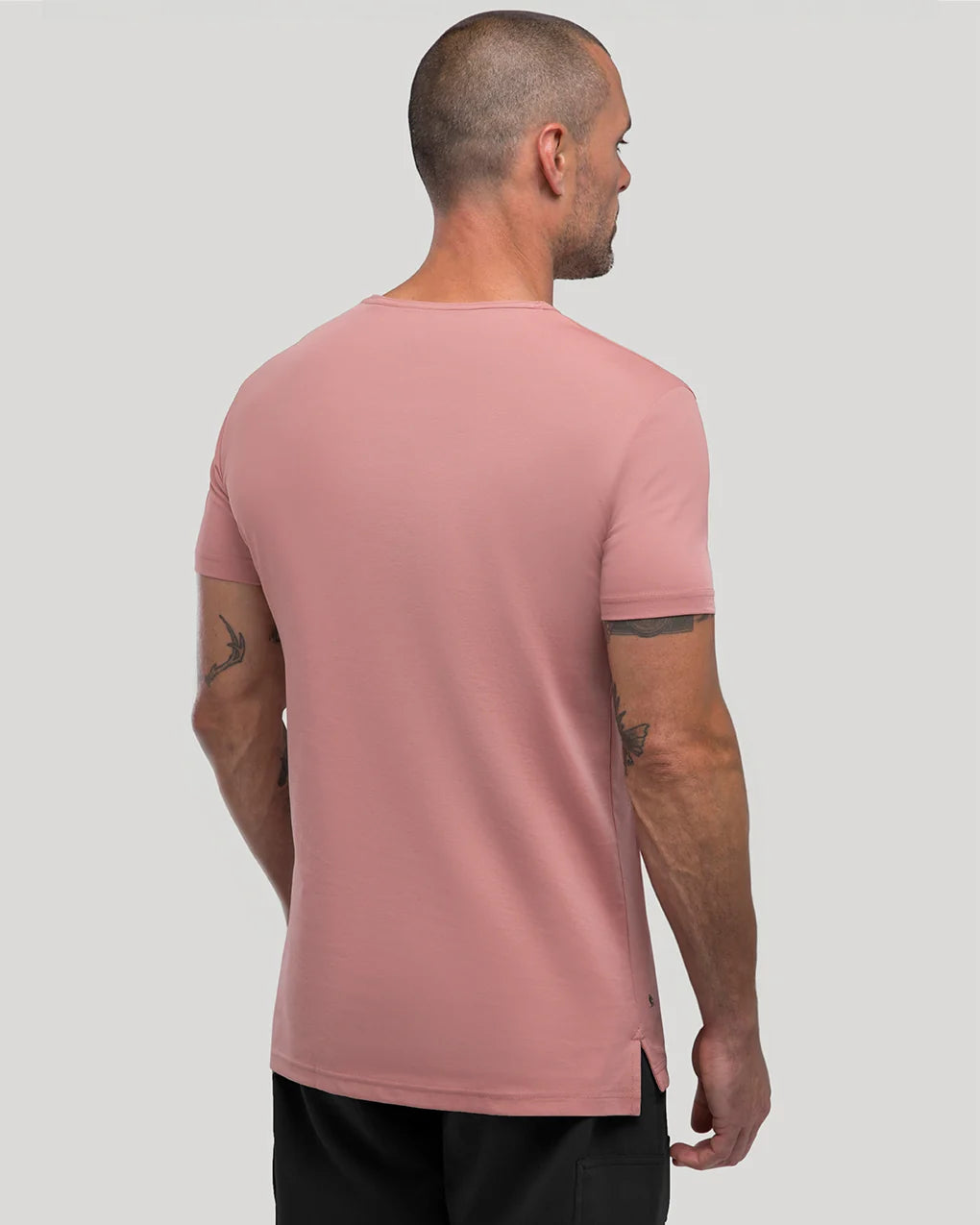 Crew Split-Hem T-shirt