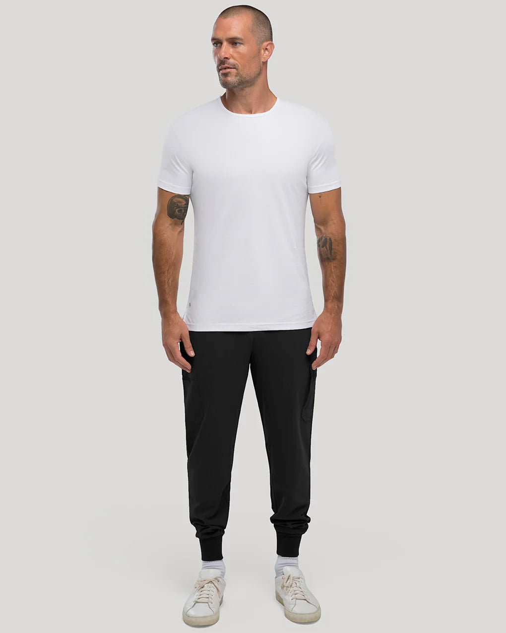 Crew Split-Hem T-shirt