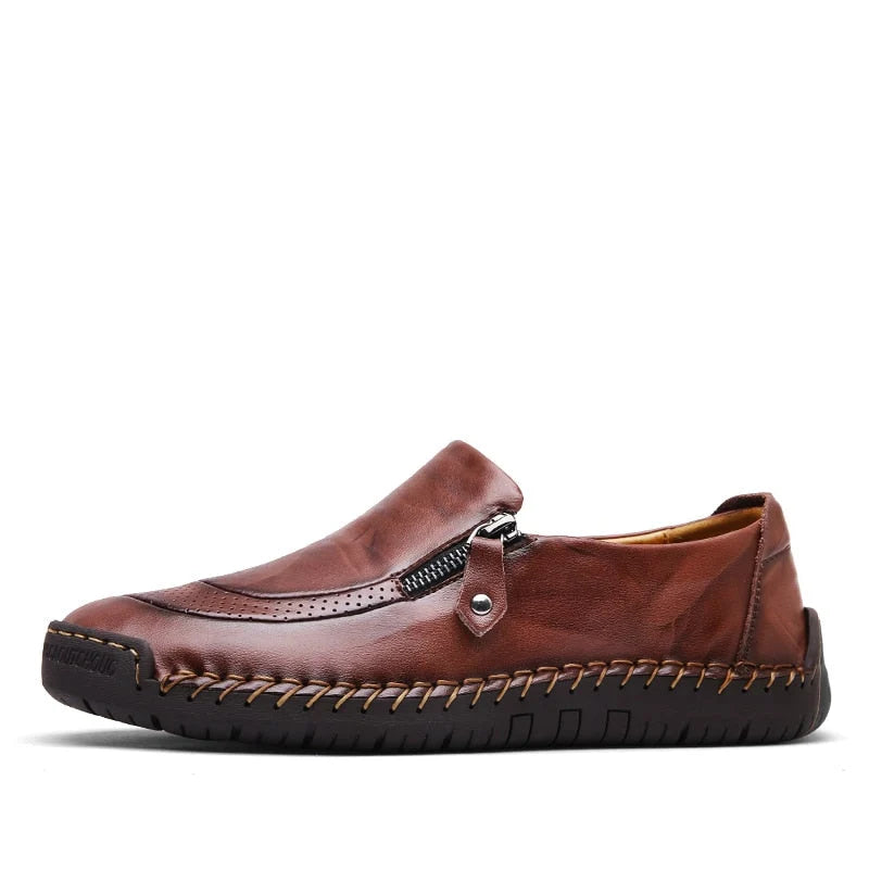 Klassieke Leren Mocassins
