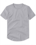 Crew Curve-Hem T-shirt