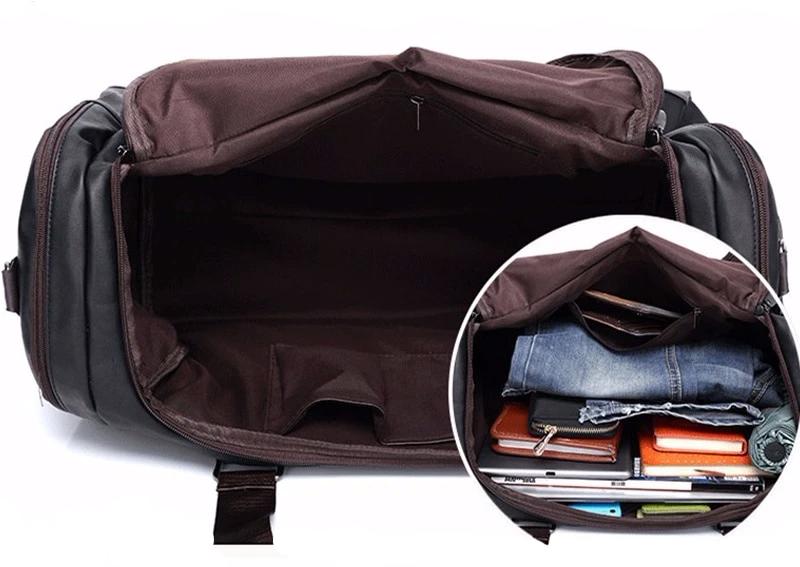 Reizen Leren Tas