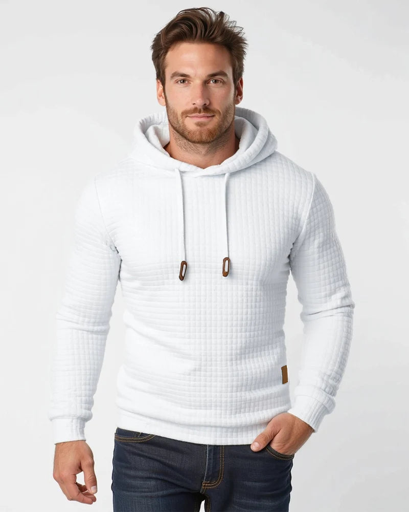 Florence Textuurgebreide Hoodie
