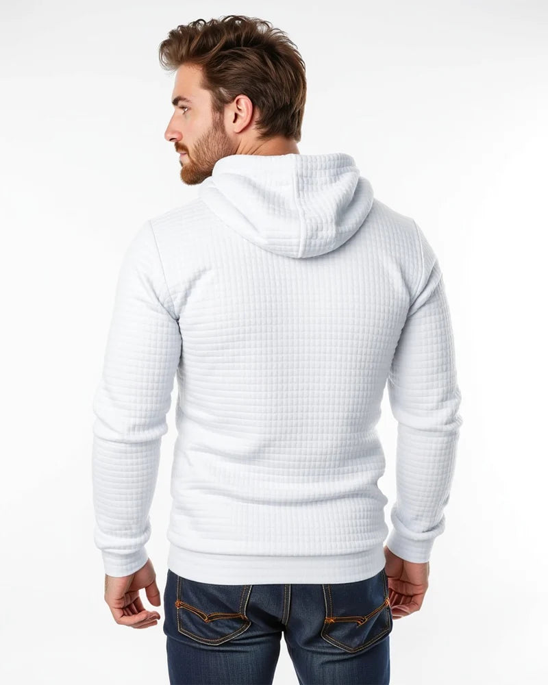 Florence Textuurgebreide Hoodie