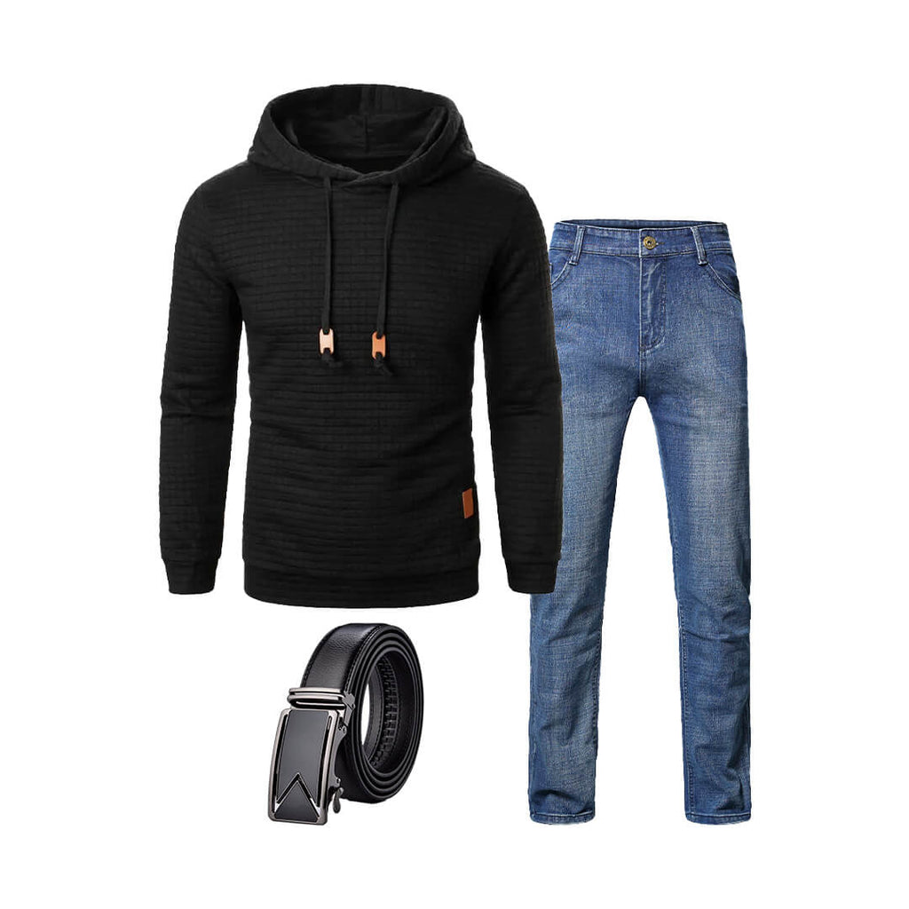 Foundation Zwart 3-Pack