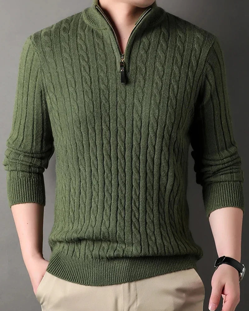 Nordic Half-Zip Trui