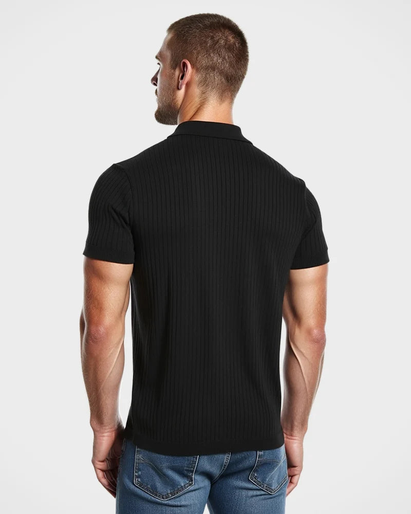 Torino Muscle Fit Knit Polo