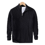 Verona Kabelgebreide Half-Zip Trui
